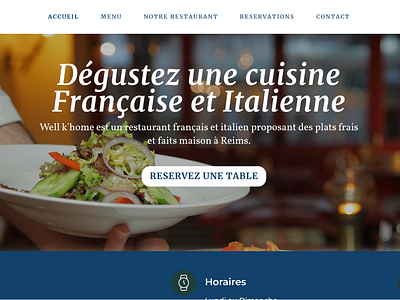 Restaurant website template landingpage restaurant webdesing webflow webflow landingpage webflow web designer website