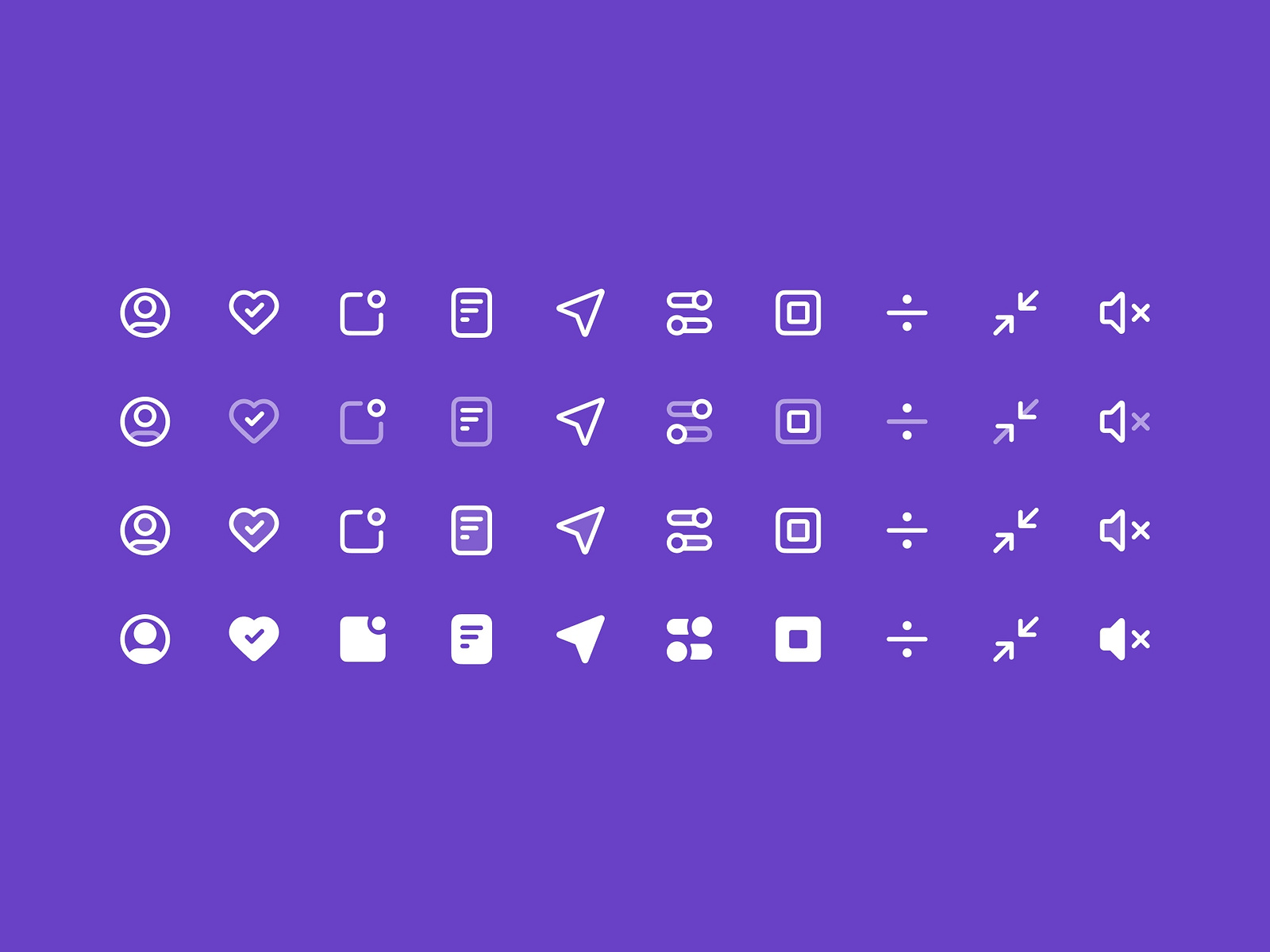 Untitled UI Icons — 4,600+ essential UI icons by Jordan Hughes® on Dribbble