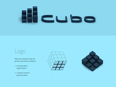 Cubo branding design logo logoped logotype mark russia symbol ui