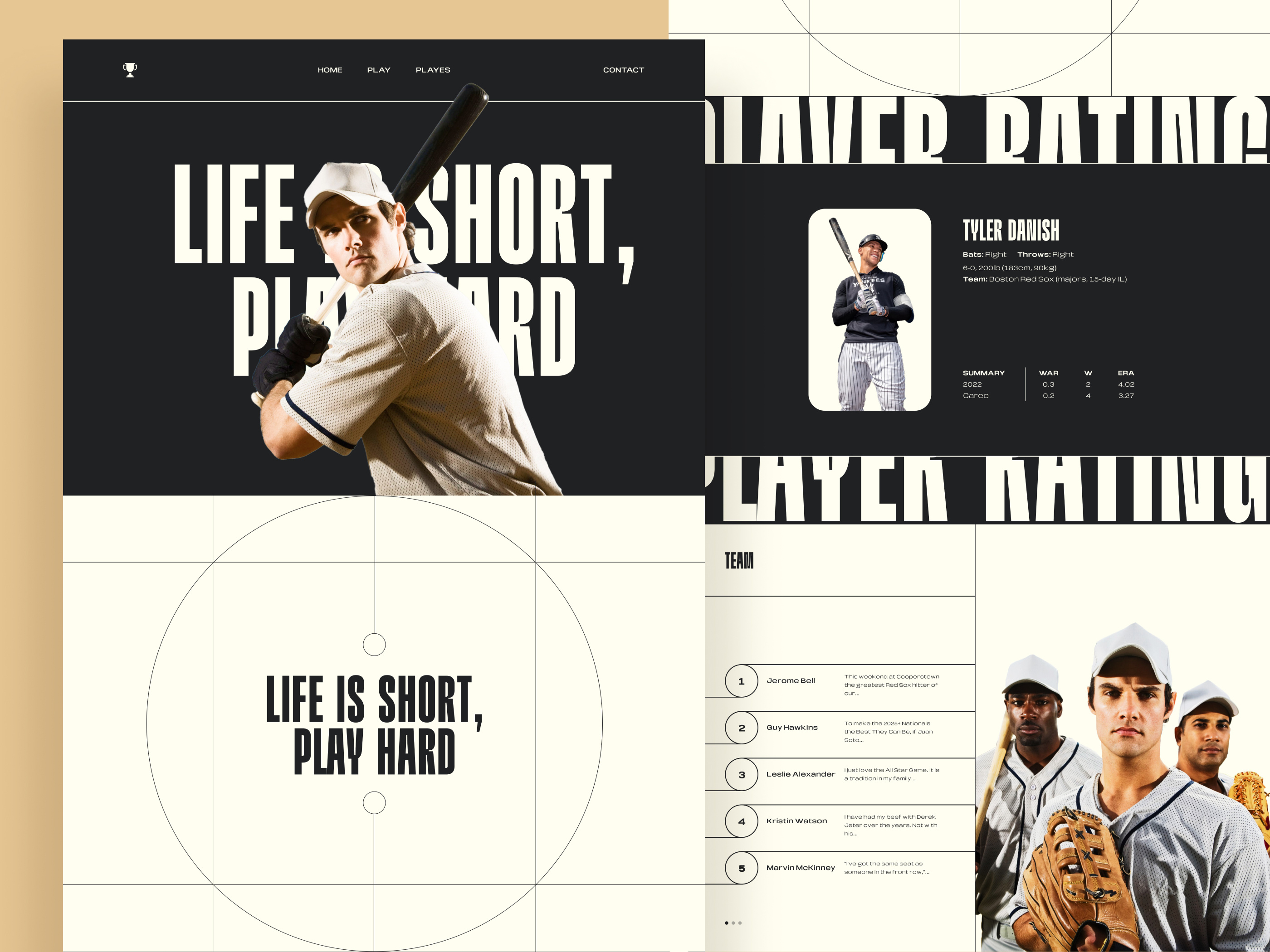 Example of Custom Website UI/UX Design