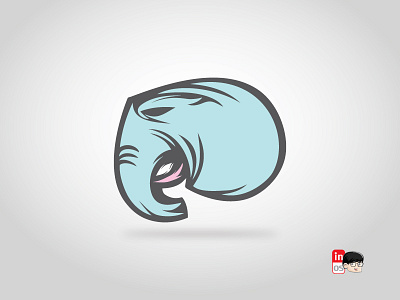 elephant logo adobeillustrator branding design designer elephant elephant logo illustration logo vector