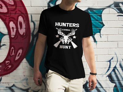 Hunting Tshirt Design clothes clothing custom design custom tshirt custom typography design fashion hunter hunting hunting design hunting tshirt design illustration kaos moda tshirt tshirt design typography