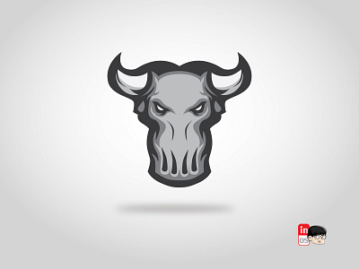 bull logo adobeillustrator branding bull bull logo design designer illustration logo logo 2d vector