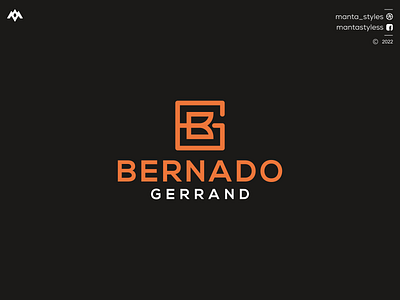 BERNADO GERRAND app branding design icon illustration letter logo minimal ui vector