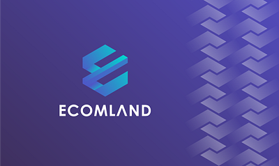 Ecomland web conference logo branding colorful e icon e letter logo ecommerce logo icon design logo logo design minilalist logo minimal logo modern logo ui