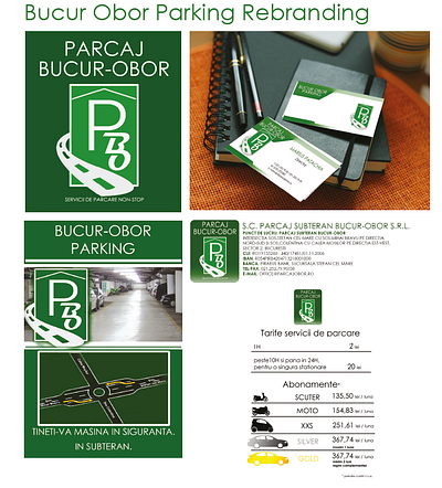 2014 Bucur Obor Parking Rebranding