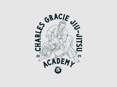 Charles Gracie: Apparel Full Preview art badge brazilian jiu jitsu combat fight gi graphic design illustration jiu jitsu line lineart merch merchandise monoline no gi