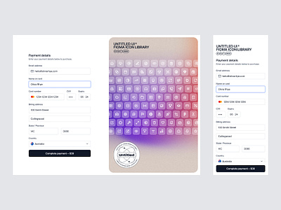 Digital product checkout — Untitled UI card check out checkout ecommerce form gumroad order order details payment purchase shipping shopping card ui ui design user interface ux ux design