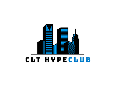 CLT Hypeclub design logo typography