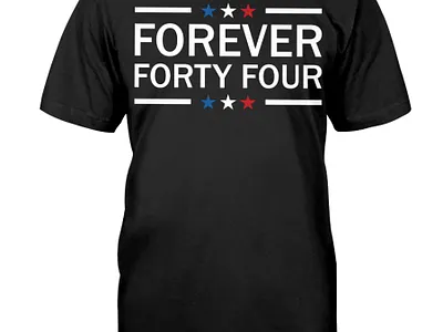 Barack Obama Forever Forty Four Obama 44 T-Shirt love