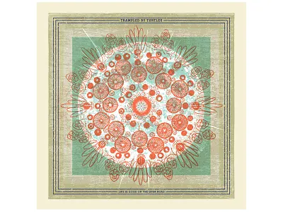 Trampled by Turtles "Life is Good on the Open Road" Album Design album art design graphic design illustration music package design print record package design vinyl record