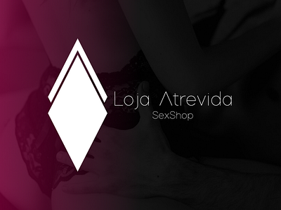 Loja Atrevida - Sex Shop e Moda Íntima brand identity branding branding design clean elegant flat flat desing geometric gradient graphic design logo mark marketing modern logo portfolio redesign sex shop logo shapes visual design