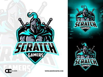 SCRATCH Gamers Logo anoirchafik brand branding design game gameover gamers gaming gamingislife gaminglogo gaminglogoforsale illustration logo logodesigner logoforsale logogaming logogamingforsale marrakech moroccangamers morocco