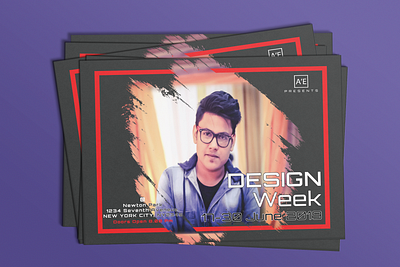 Professional Flyer_Design Week branding design flyer graphic design icon illustration logo magazine poster professional flyer professional poster typography ui ux vector