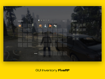 GUI for GTARP (ALT:V) altv gaming gta gta rp gta5 gui hud roleplay ui