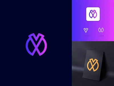 Letter V+M Logo Concept animation branding design graphic design illustration letter jl logo concept logo logodesign modern modern logo design motion graphics simple vector