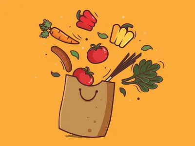 vegetables design flat graphics design icon illustration illustrator vector vegetables