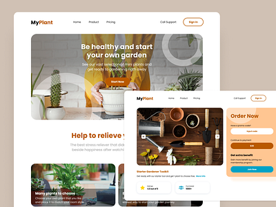 MyPlant Ecommerce ecommerce ui website