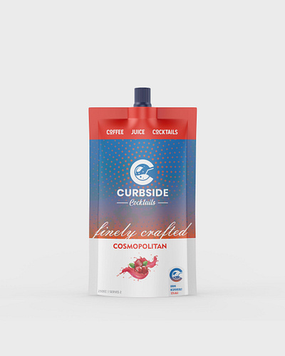 Packaging design for a cocktail mixers brand. branding graphic design illustration label design packaging design