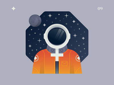 The History of Space Exploration / 09 astronaut cosmonaut moon science space stars woman women