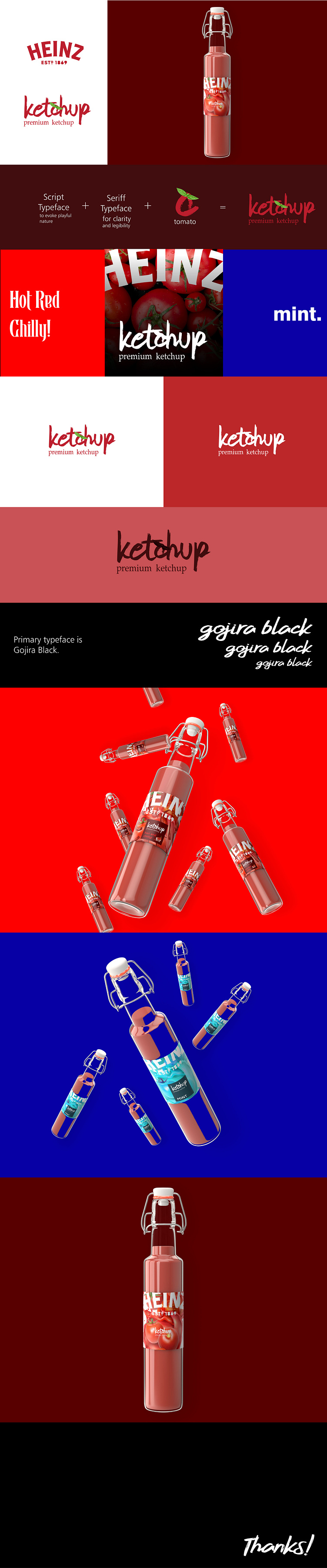 Rebranding for a popular ketchup brand. *Hypothetical Project by Rohit Kumar Parui on Dribbble