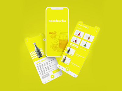 My First UI/UX ever Design 2020 (I KnowToo much Yellow) adobexd app branding design graphic design ui