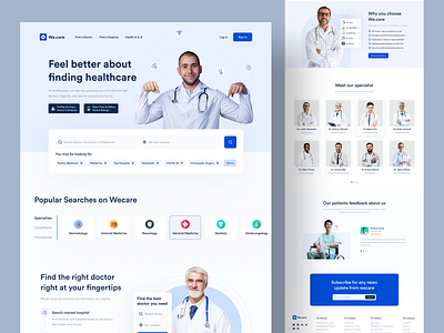 Medical Website Landing Page Redesign biotech clinic conssultant consultation doctor doctors halal halal design development healthcare hospital landing page medical care medical website landing page medicine mental health nasim pharmacy website landing page telemedicine uiux website