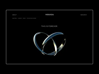 Luxury design research. 3d 3d art abstract adobe advertising black and white brand indentity branding c4d illustration jewelry landing page luxury product design typography ui ui design ux ux design web design