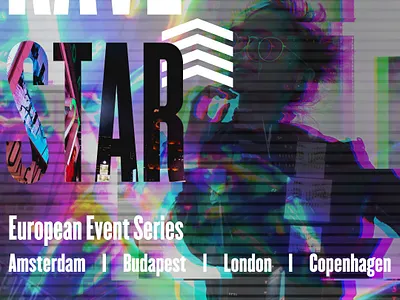 RaveStar design poster poster art posterdesign rave typography