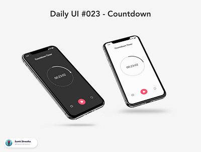 Daily UI #023 - Countdown alarm countdown day21 ecommerce stopwatch timer timers