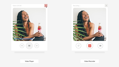 PLAYER - ZERO \ RE - ZERO design minimalist new design player recorder video video player