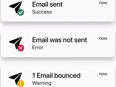 Daily UI #011 Mobile Flash Messages app dailyui design ui