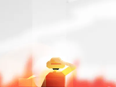 Pirate King anime atmospheric design fan art fanart geometric illustration illustrator luffy manga minimal one piece simple vector