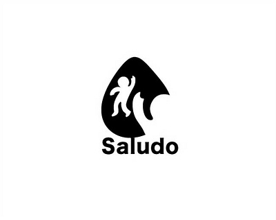 Saludo Italia illustration logo