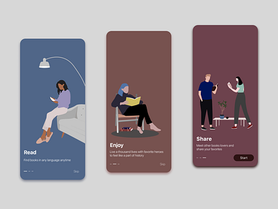 Onboarding app dailyui graphic design illustration illustrator interface login mobileapp mobileui onboarding ui uidesign uidesigner userexperience ux vector