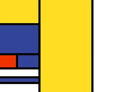 Tiny Mondrian Generator abstract generative javascript tinycode