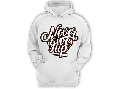 Never Give Up - T-shirt Design design illustration merch by amazon pod tshirt design teesdesign tshirt design tshirt designer tshirtdesign