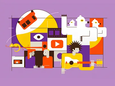 Skyeng cartoon animation blog cartoon character design computer graphics design illustration language school online edication