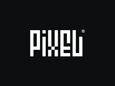 Pixel Logo branding design graphic design logo logomark logotipo logotype marca mark