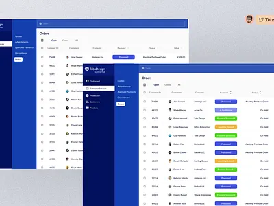 Business Management Dashboard dashboard ui uidesign uxdesign visual design webapp