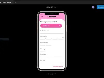 002 Barbland Shop app dailyui design ui ux