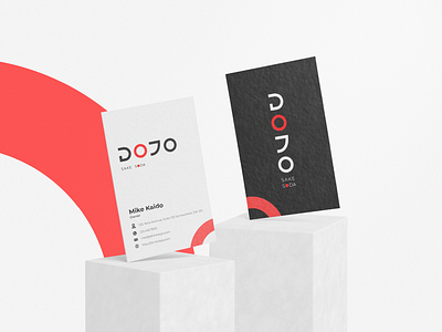 Dojo Business Card Design brand and identity brand identity branding bundle business card business card design businesscard corporate card identity japanese japanese design japanese style logo print sake soda stationeries stationery stationery designs stationery set