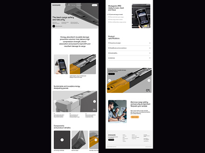 SHOKGARD design interaction design minimal ui ux web website