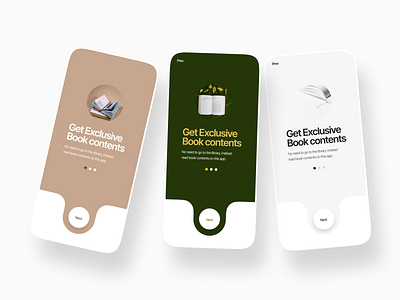 Onboarding Screen UI Inspiration 🔥 app app design book branding clean concept creative design ecommerce flat graphic design interface layout minimal mobile app modern onboarding ui uiux ux