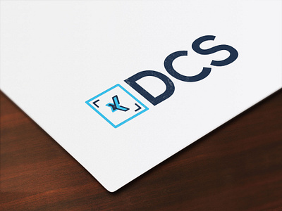 DCS branding clean design logo typography