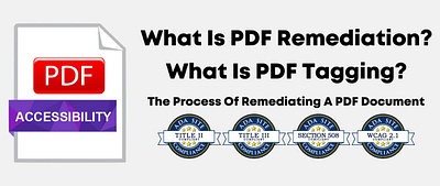 PDF Remediation adasitecompliance pdf remediation pdf remediation services what is pdf remediation