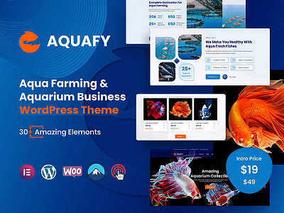 Aquafy – Aqua Farming, Aquarium WordPress Theme aqua aqua farming aqua wordpress theme aquaculture aquarium business aquarium services aquarium wordpress theme fish farm fish shop fisheries agency fisherman template design theme web design wordpress wordpress theme