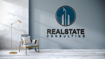 Realstate Consulting Logo Design branding busines creative design graphic design illustration logo realstate consulting logo vector