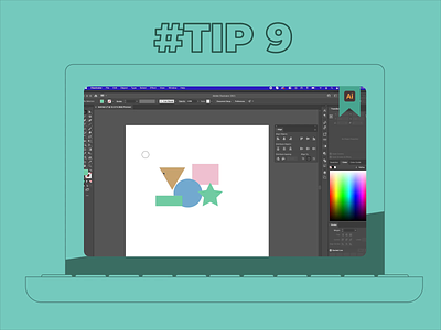 #Tip 9 Illustrator : Selecting a single object from a Group animation design graphic design group illustration illustrator tips illustrator tricks motion graphics object from group one object selection select object tips single object selection tips tricks vector