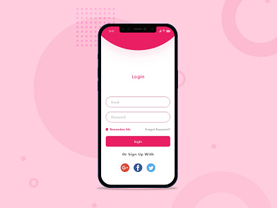 Registration Screen for Mobile App adobe photoshop adobe xd app app design application design branding design graphic design icon illustration landing page login screen logo sm fahad hussain ui ui design user interface user research ux ux design